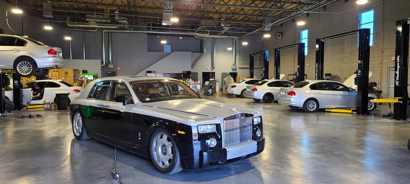 Werkstatte shop photo - BMW repair Las Vegas